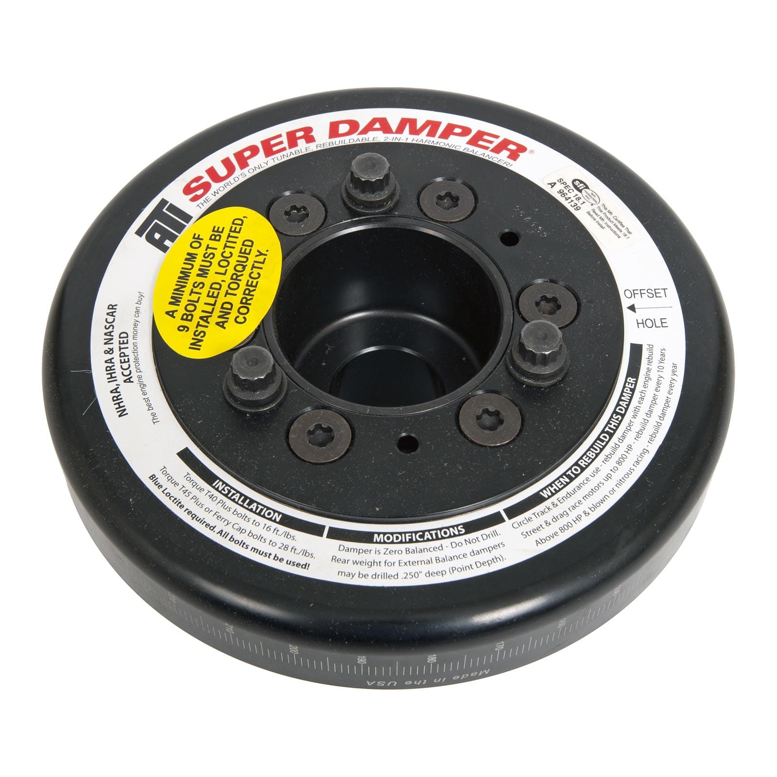 ATI Performance Products ATI Performance Products Harmonic Balancers ATI918466 SR