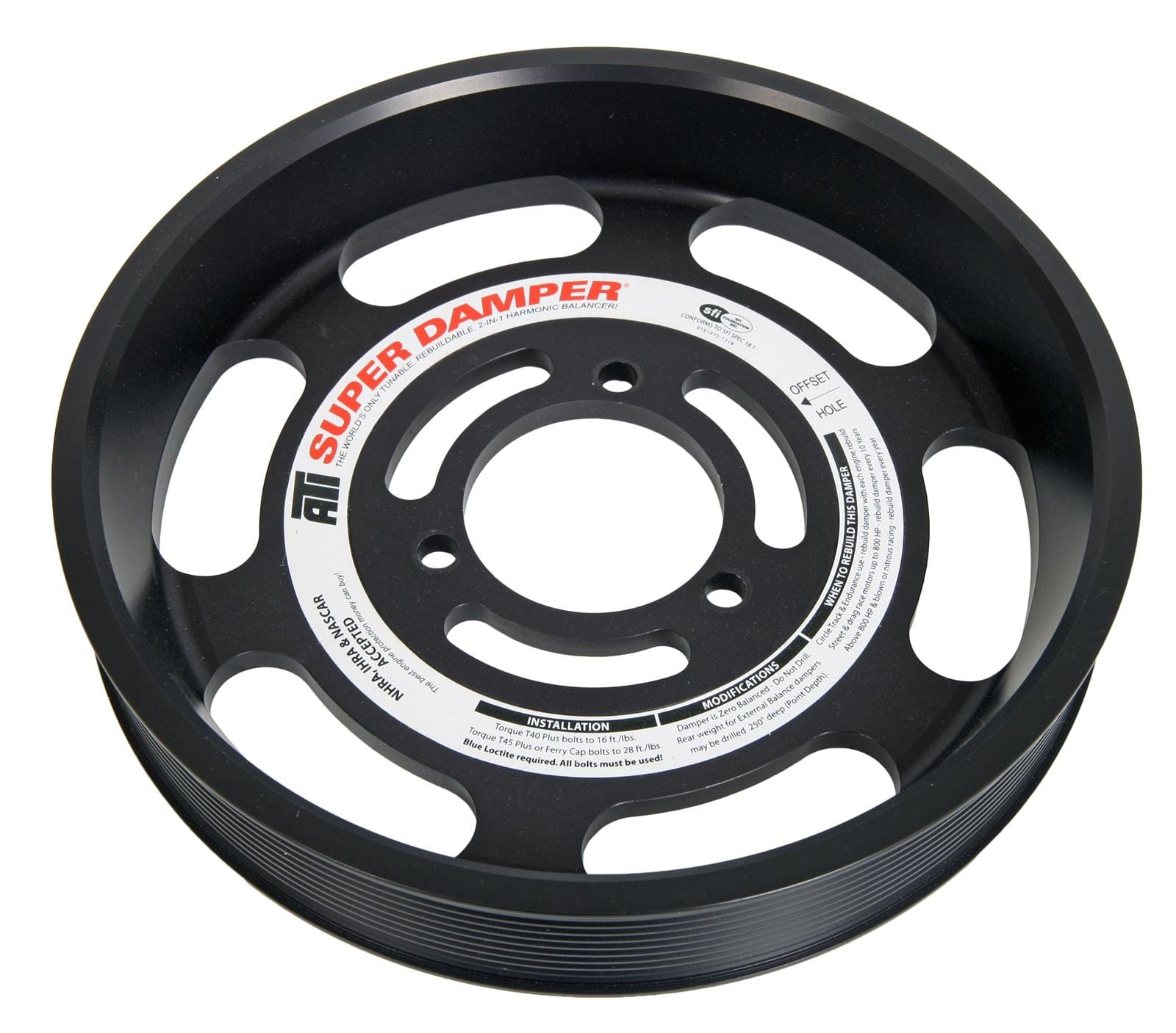 ATI Performance Products ATI Serpentine Supercharger Pulleys ATI916159 SR