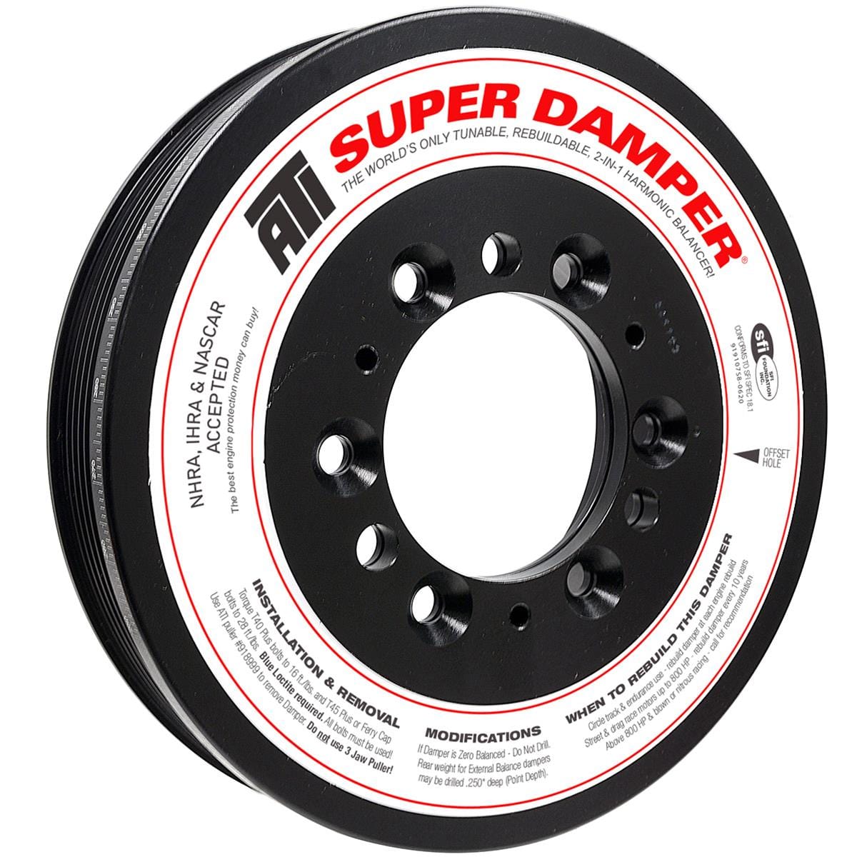 ATI Performance Products ATI Super Damper Harmonic Balancer Shells ATI917073 SR
