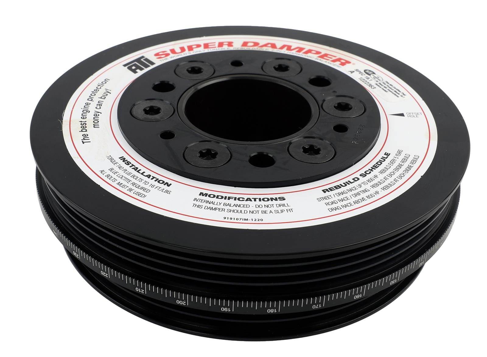 ATI Performance Products ATI Super Damper Serpentine Series Harmonic Balancers ATI917756 SR