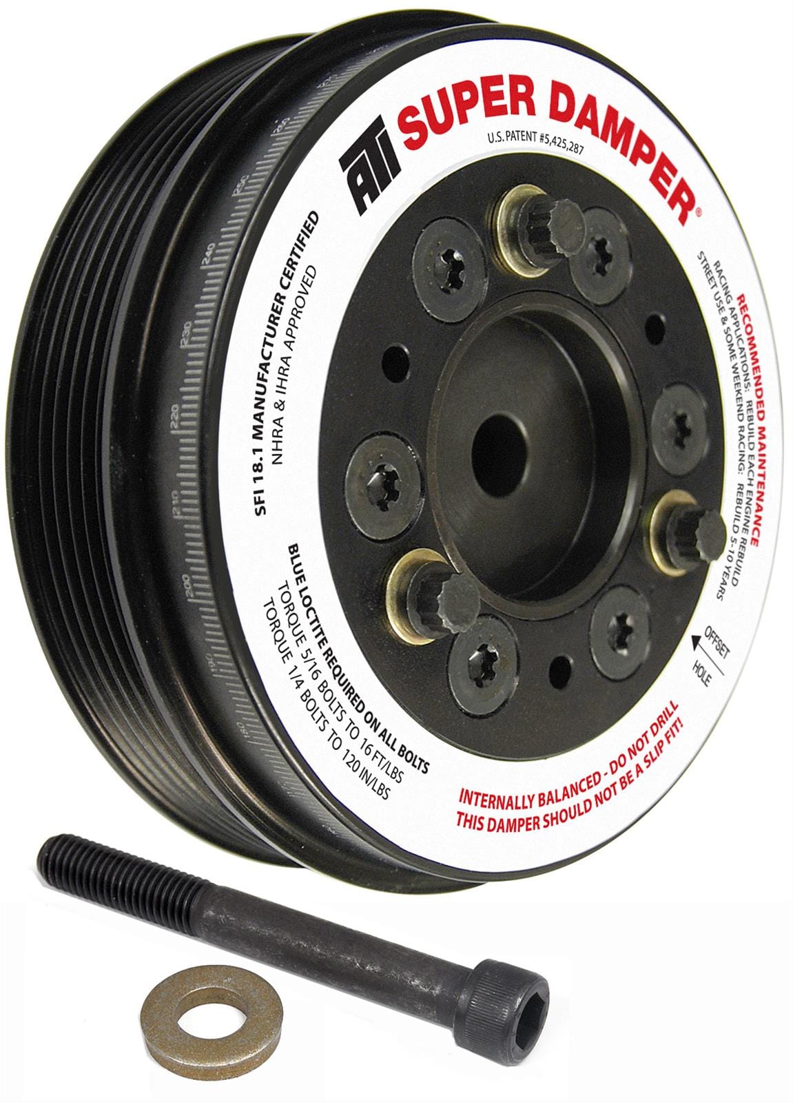 ATI Performance Products ATI Super Damper Serpentine Series Harmonic Balancers ATI917993 SR