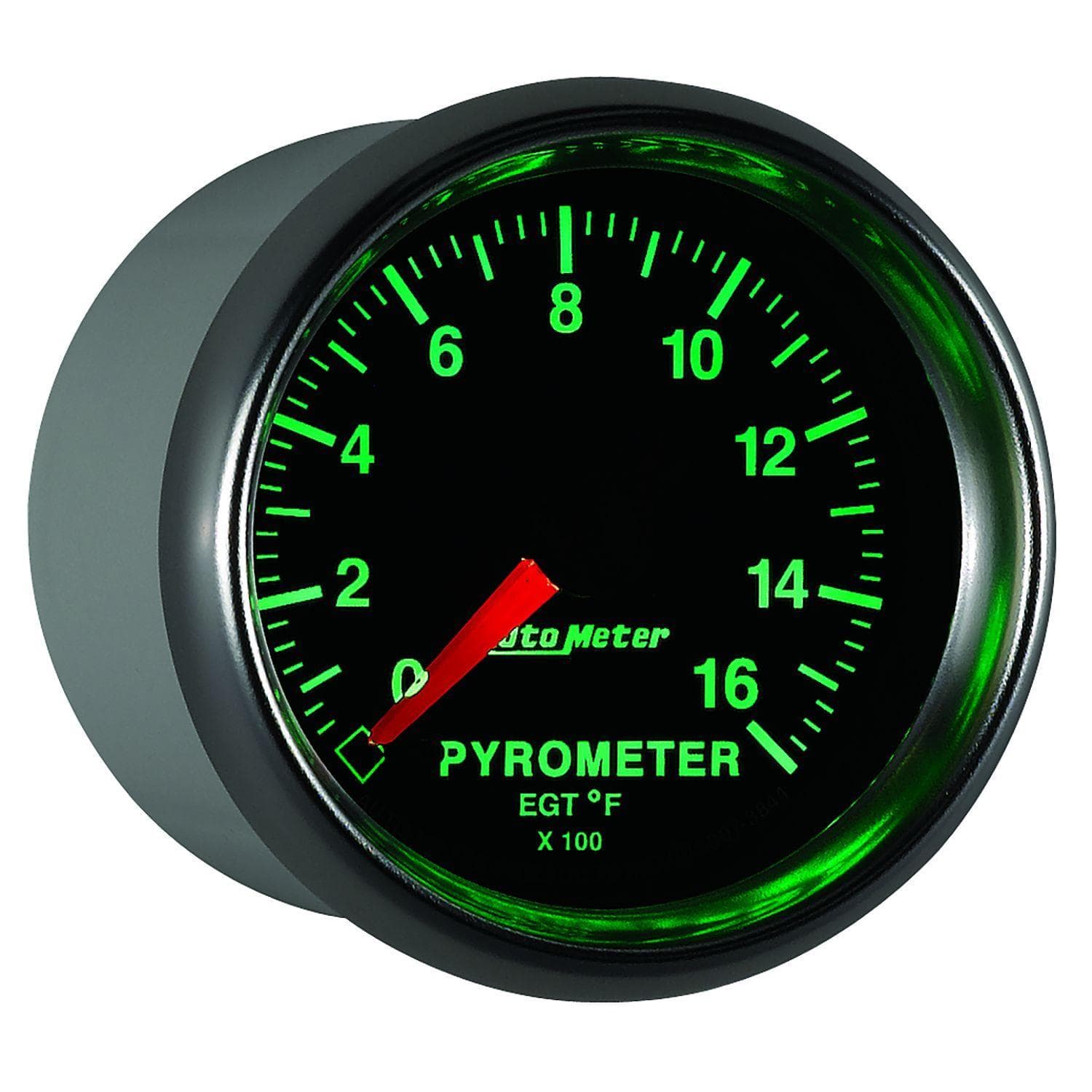 AUTOMETER 2-1/16", In-Dash, Full Sweep Electric, 0 - 1600°F Auto Meter GS Series Pyrometer Gauge AU3844 SR