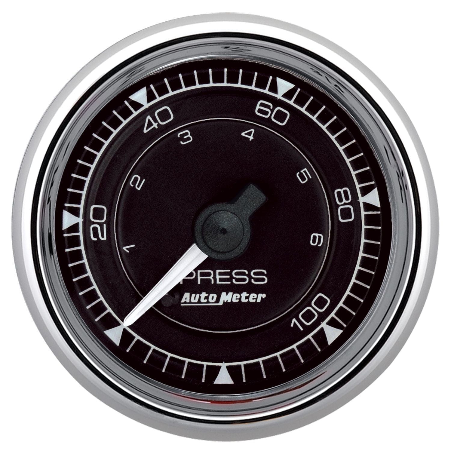Autometer Autometer Autometer Chrono Chrome Series Oil Pressure Gauge (AU9721) SR