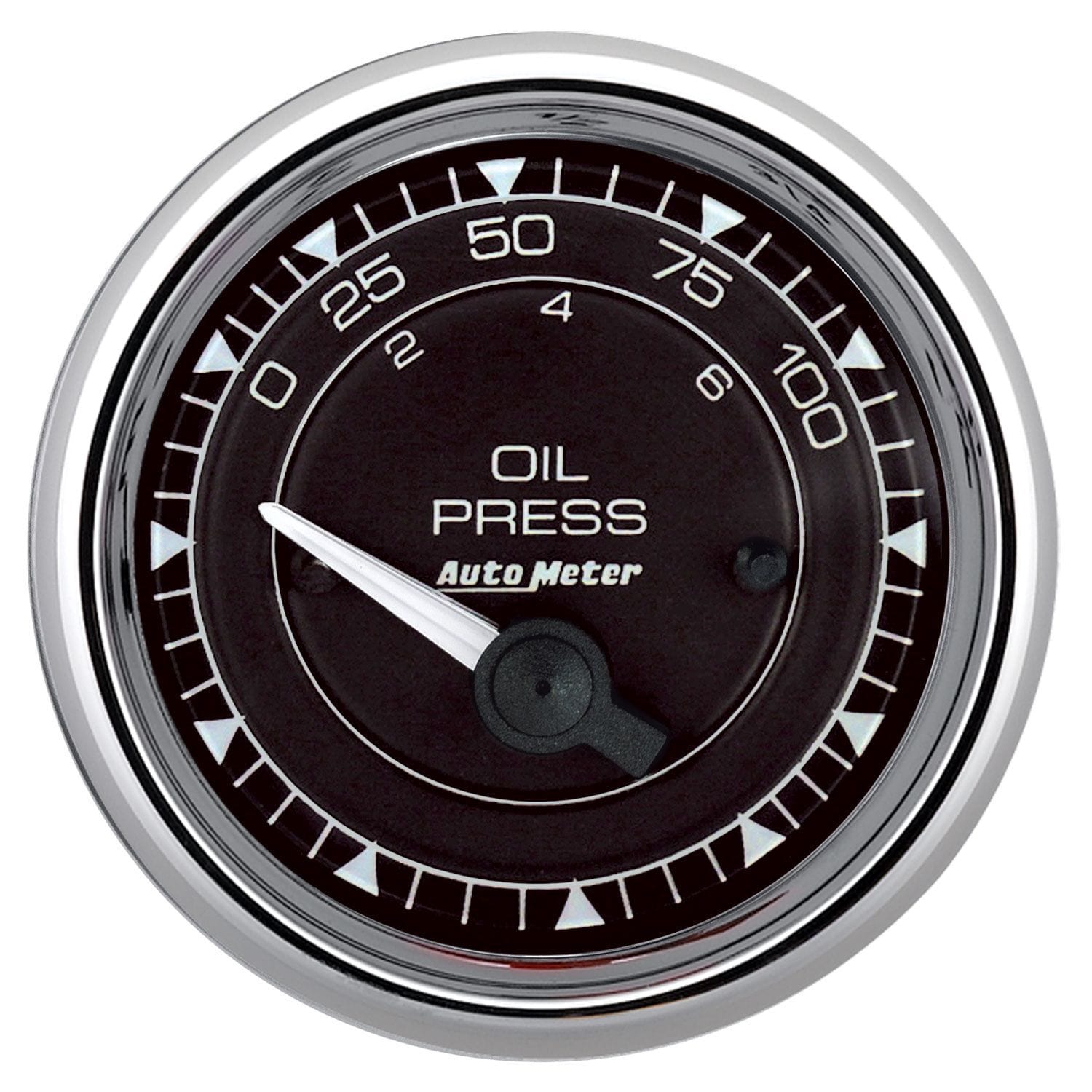 Autometer Autometer Autometer Chrono Chrome Series Oil Pressure Gauge (AU9727) SR