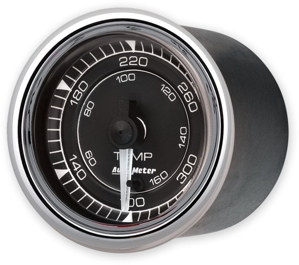 Autometer Autometer Autometer Chrono Chrome Series Oil Temperature Gauge (AU9748) SR