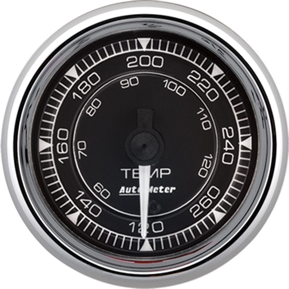 Autometer Autometer Autometer Chrono Chrome Series Temperature Gauge (AU9754) SR