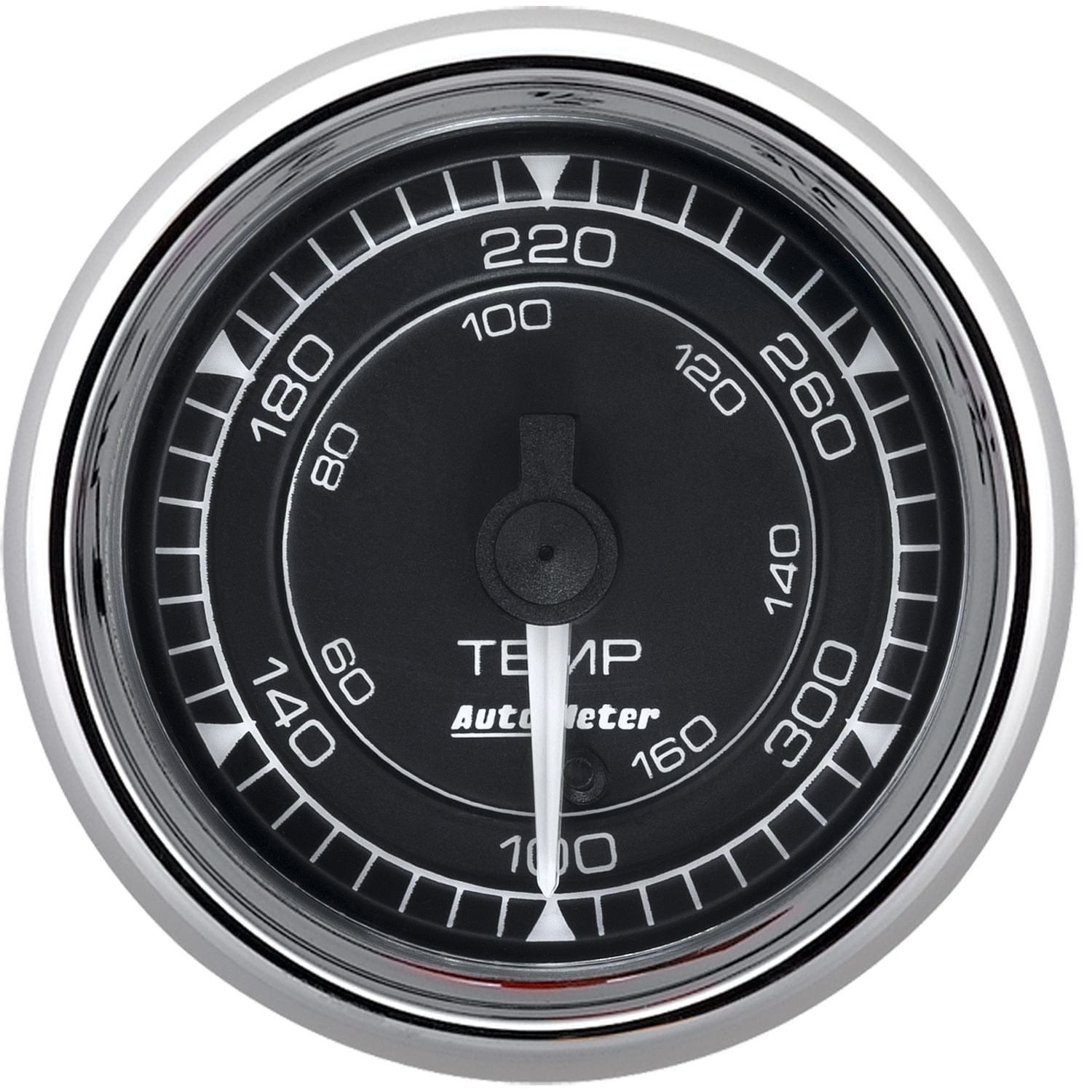 Autometer Autometer Autometer Chrono Chrome Series Water Temperature Gauge (AU9740) SR