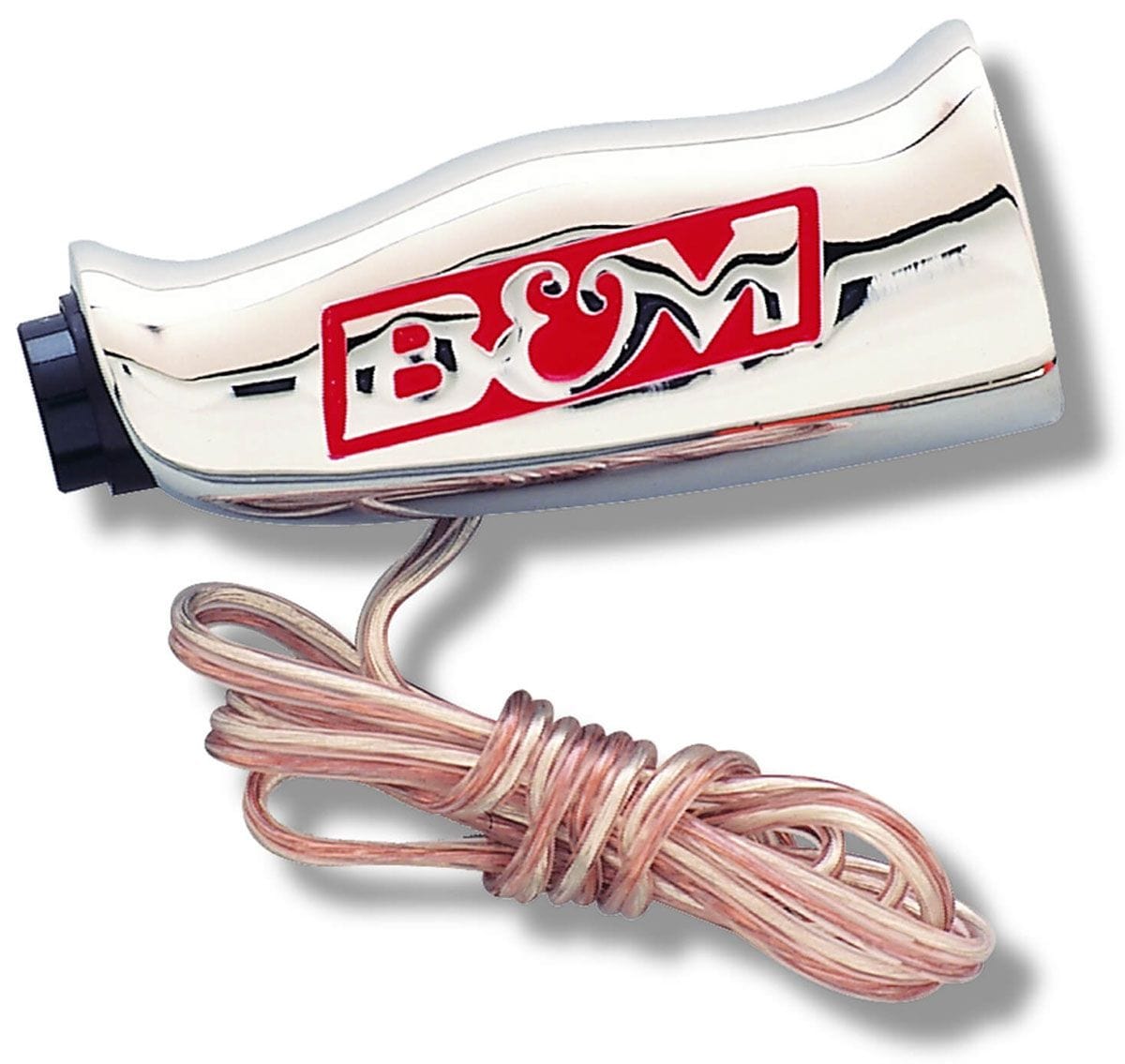 B&M Chrome Aluminium With Button Suit L/H Drive B&M Universal T- Handle BM80659 SR