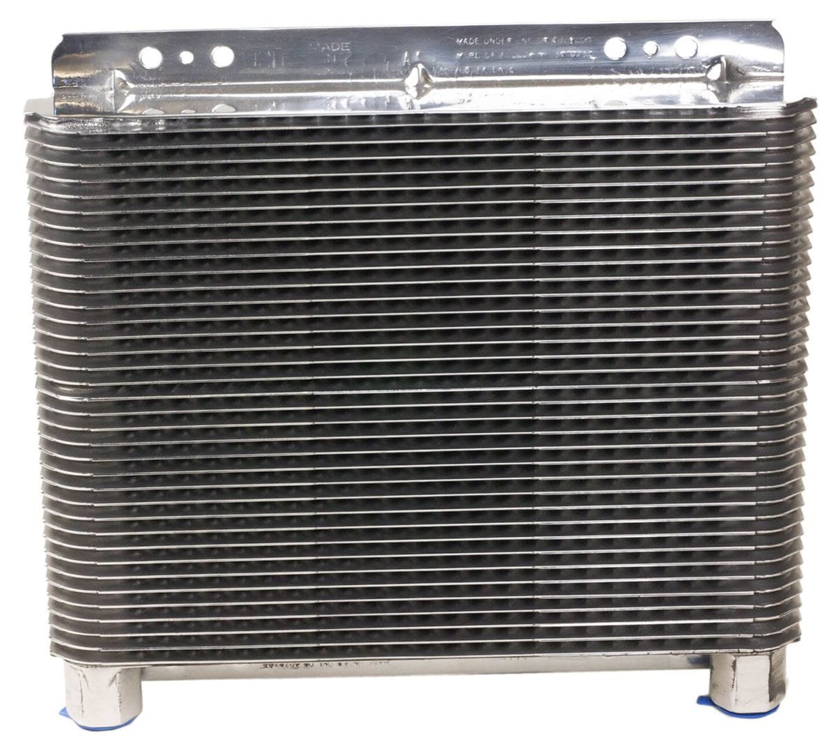 B&M Rated At 20,500 BTU, 11" x 8-1/2" x 1-1/2" (280 x 216 x 38mm), 1/2" N B&M Universal SuperCooler - Polished BM70272 SR