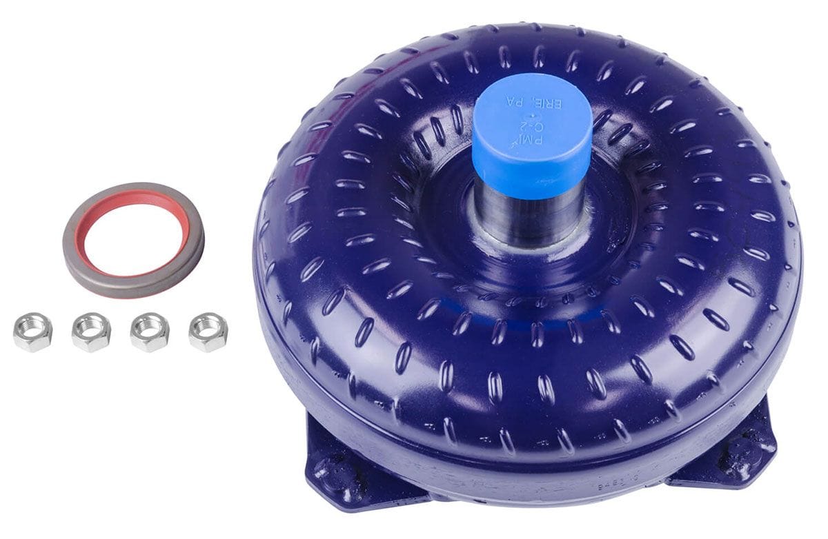 B&M Suit Ford 1970-82 C4 With Step Case, 26 Spline Input Shaft With 10.5" B&M Holeshot 2400 Torque Converter BM50416 SR