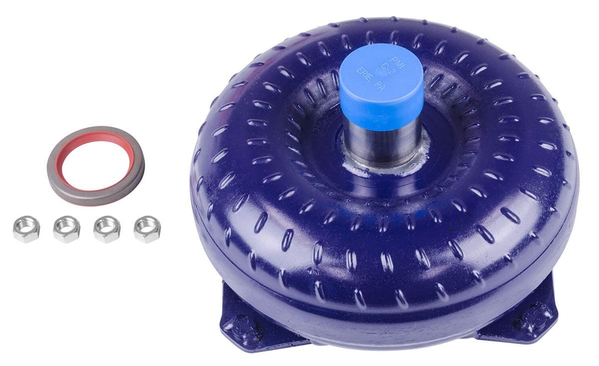 B&M Suit Ford 1970-82 C4 With Step Case, 26 Spline Input Shaft With 10.5" B&M Tork Master 3000 Torque Converter BM50442 SR