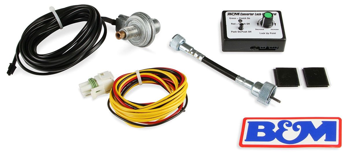 B&M Suit GM Automatic Transmissions With Lockup Converter & Mechanical Sp B&M Converter Lockup Control BM70244 SR
