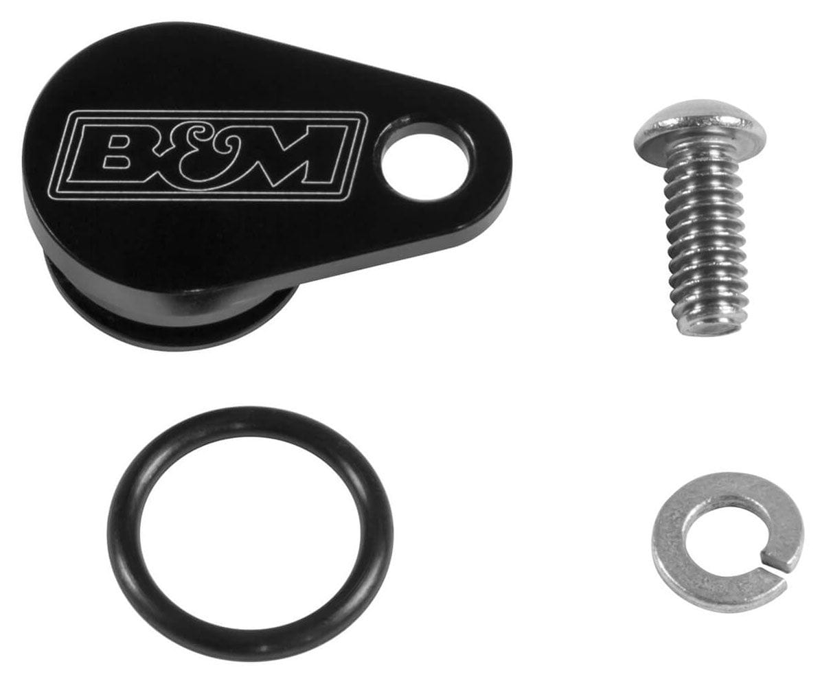 B&M Suit Tremec TKO, 3550, Borg Warner T-45, Ford T-5 and T-56 Magnum B&M Transmission Speedometer Port Plug BM20298 SR