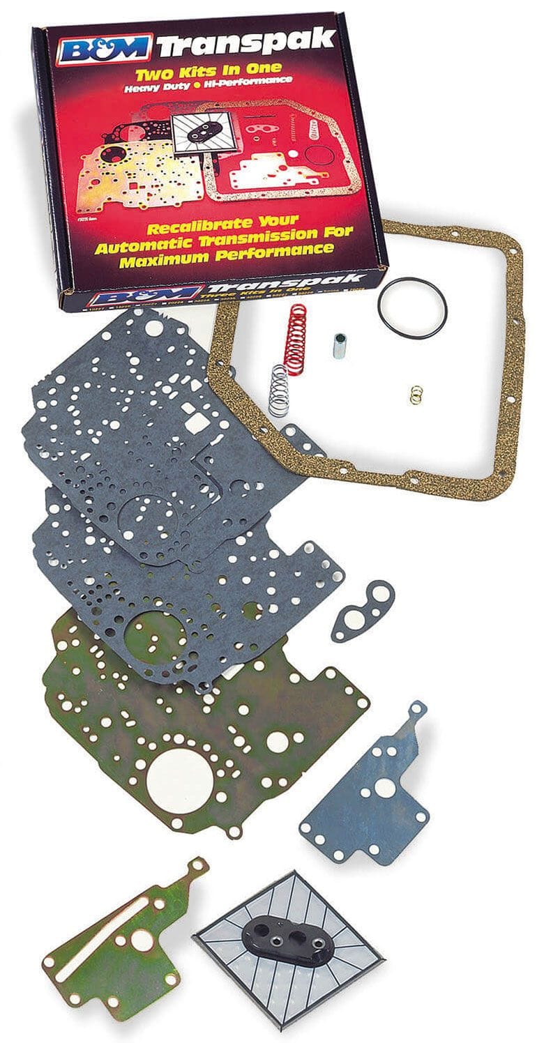 B&M TorqueFlite 1978-96 A-727, A-518, & A-904, A-999, Recalibrate your tr B&M Transpak Kit BM10227 SR