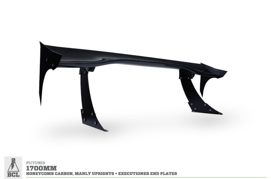 BCL - Big Country Labs Wing Kits FD / Honeycomb Carbon Fiber / 1700mm S15 Silvia Atmosphere Demolisher - Complete Kit SR