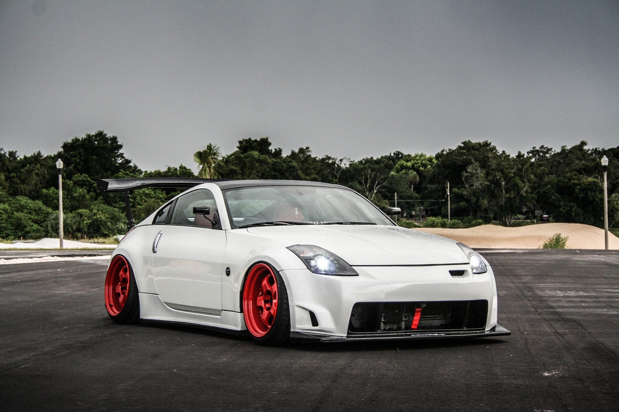 BCL - Big Country Labs Wing Kits Manly / Carbon Fiber / 1700mm 350Z Atmosphere Demolisher - Complete Kit SR