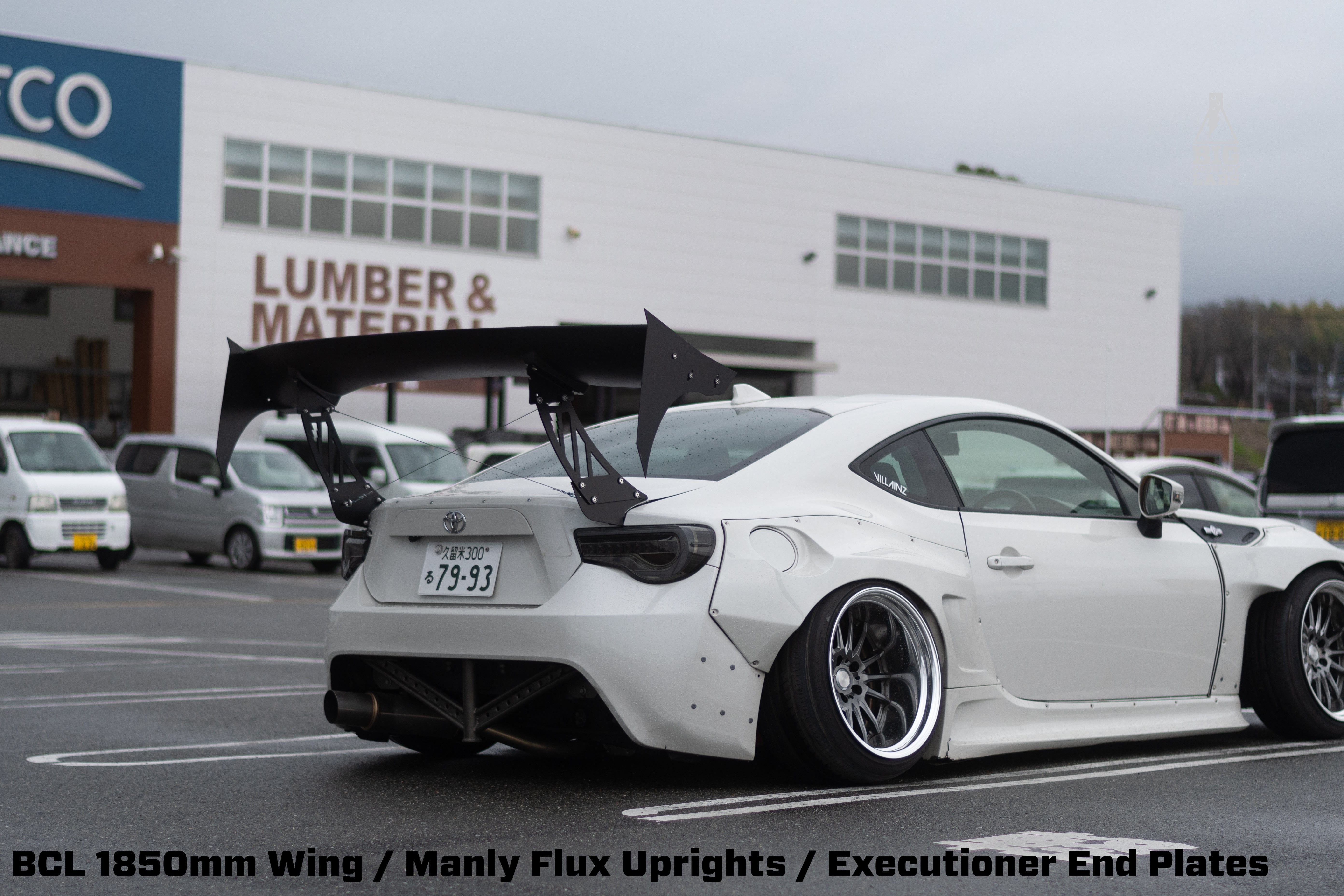 BCL - Big Country Labs Wing Kits Manly / Carbon Fiber / 1700mm FRS/BRZ/GT86 Atmosphere Demolisher - Complete Kit SR