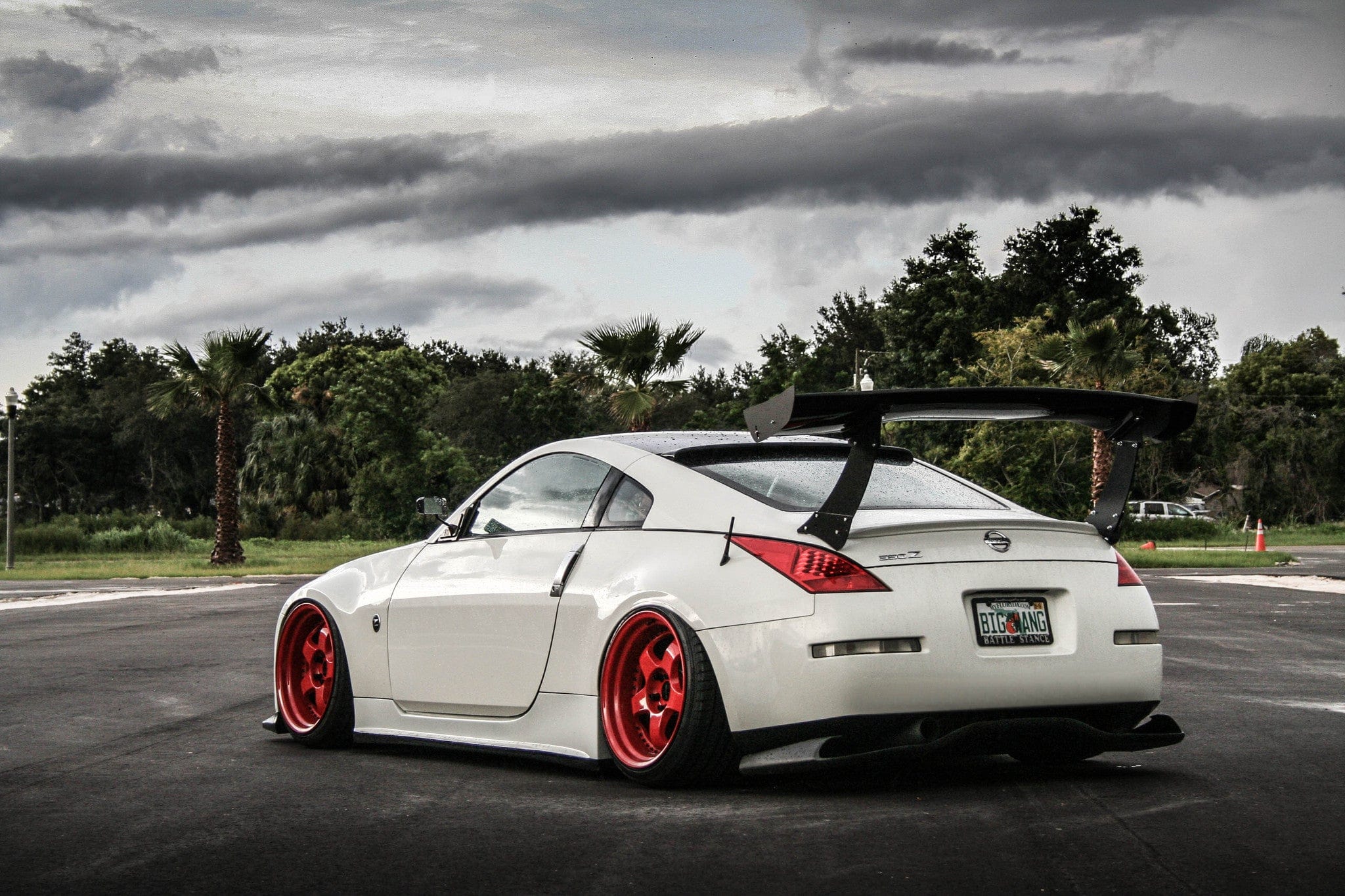 BCL - Big Country Labs Wing Kits Manly / Carbon Fiber / 1850mm 350Z Atmosphere Demolisher - Complete Kit SR