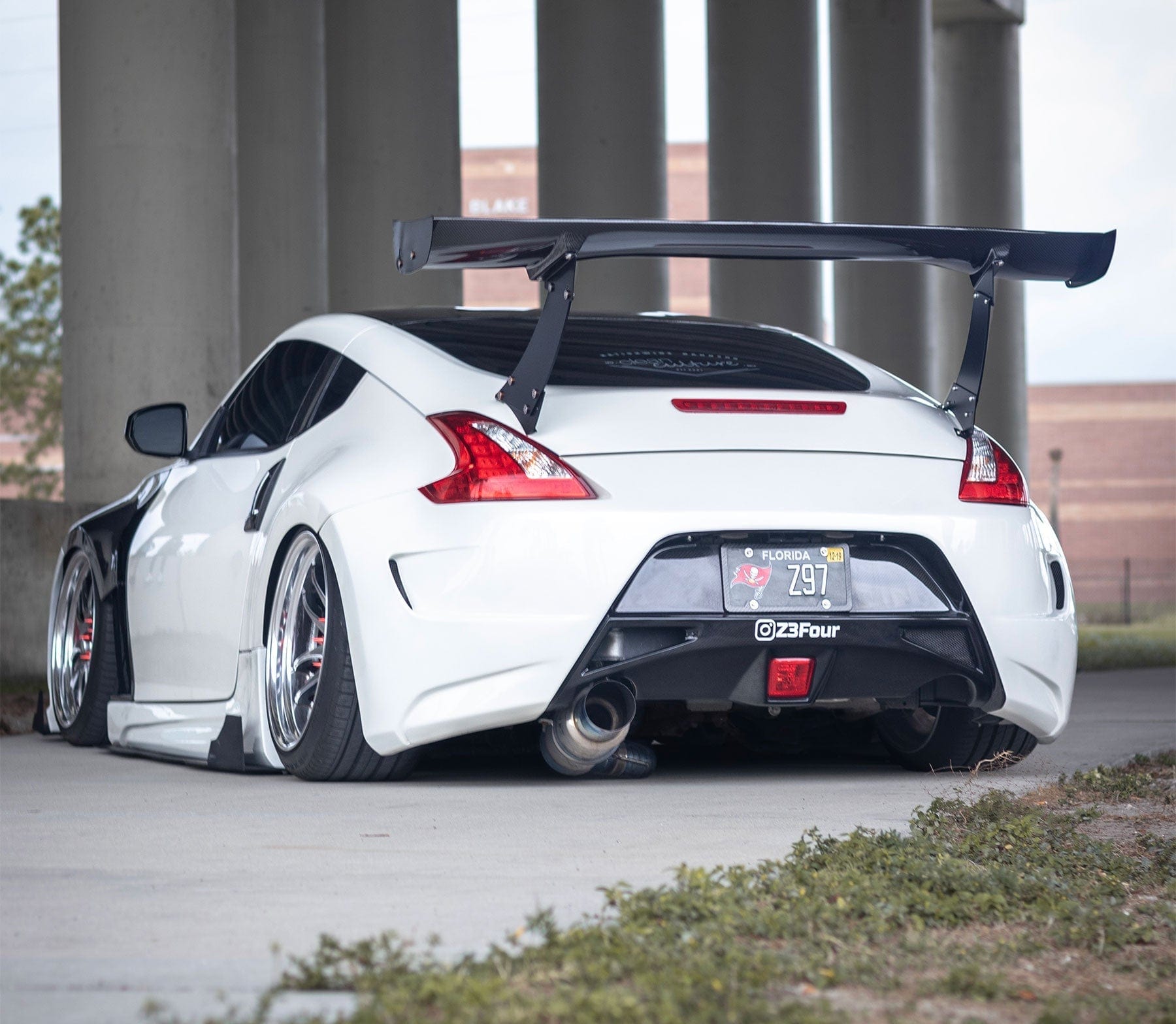 BCL - Big Country Labs Wing Kits Manly / Carbon Fiber / 1850mm 370Z Atmosphere Demolisher - Complete Kit SR