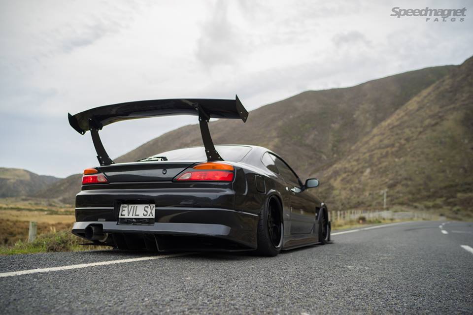 BCL - Big Country Labs Wing Kits Manly / Carbon Fiber / 1850mm S15 Silvia Atmosphere Demolisher - Complete Kit SR