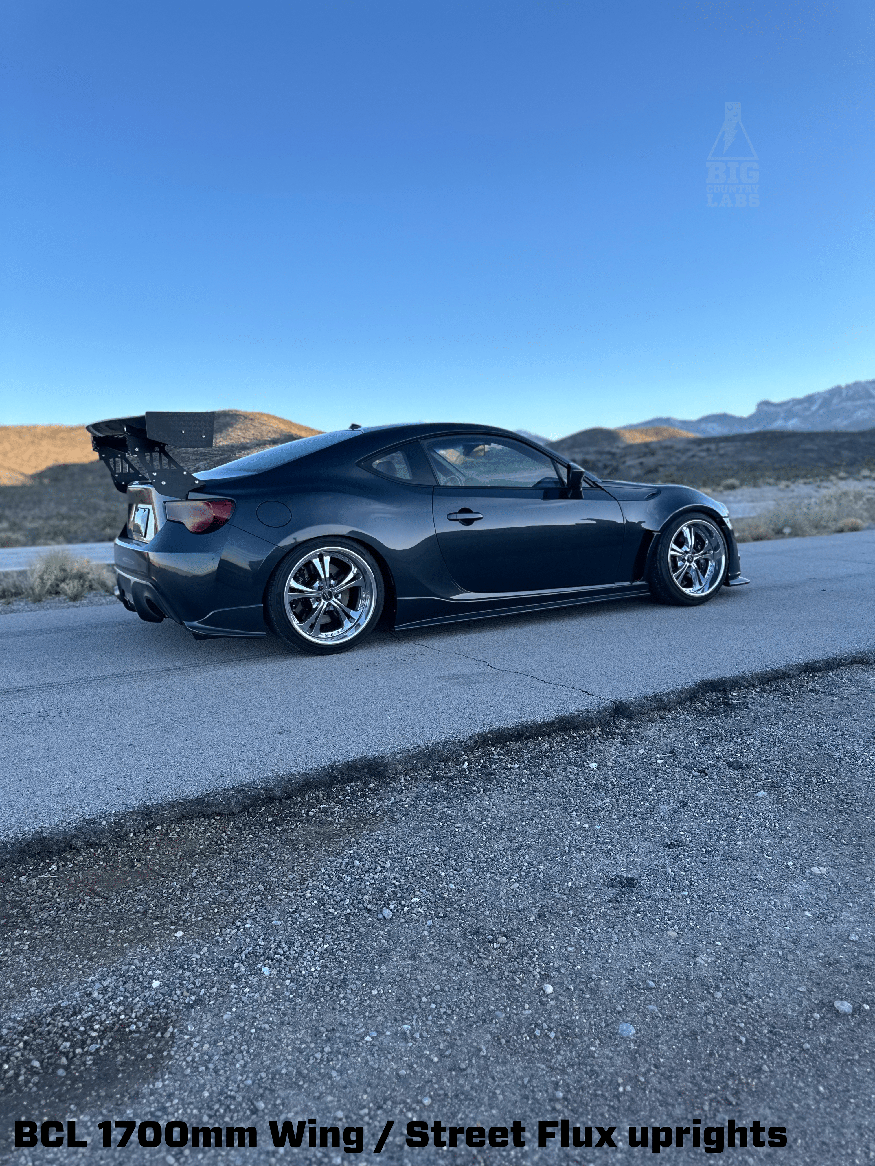 BCL - Big Country Labs Wing Kits Manly / Honeycomb Carbon Fiber / 1700mm FRS/BRZ/GT86 Atmosphere Demolisher - Complete Kit SR