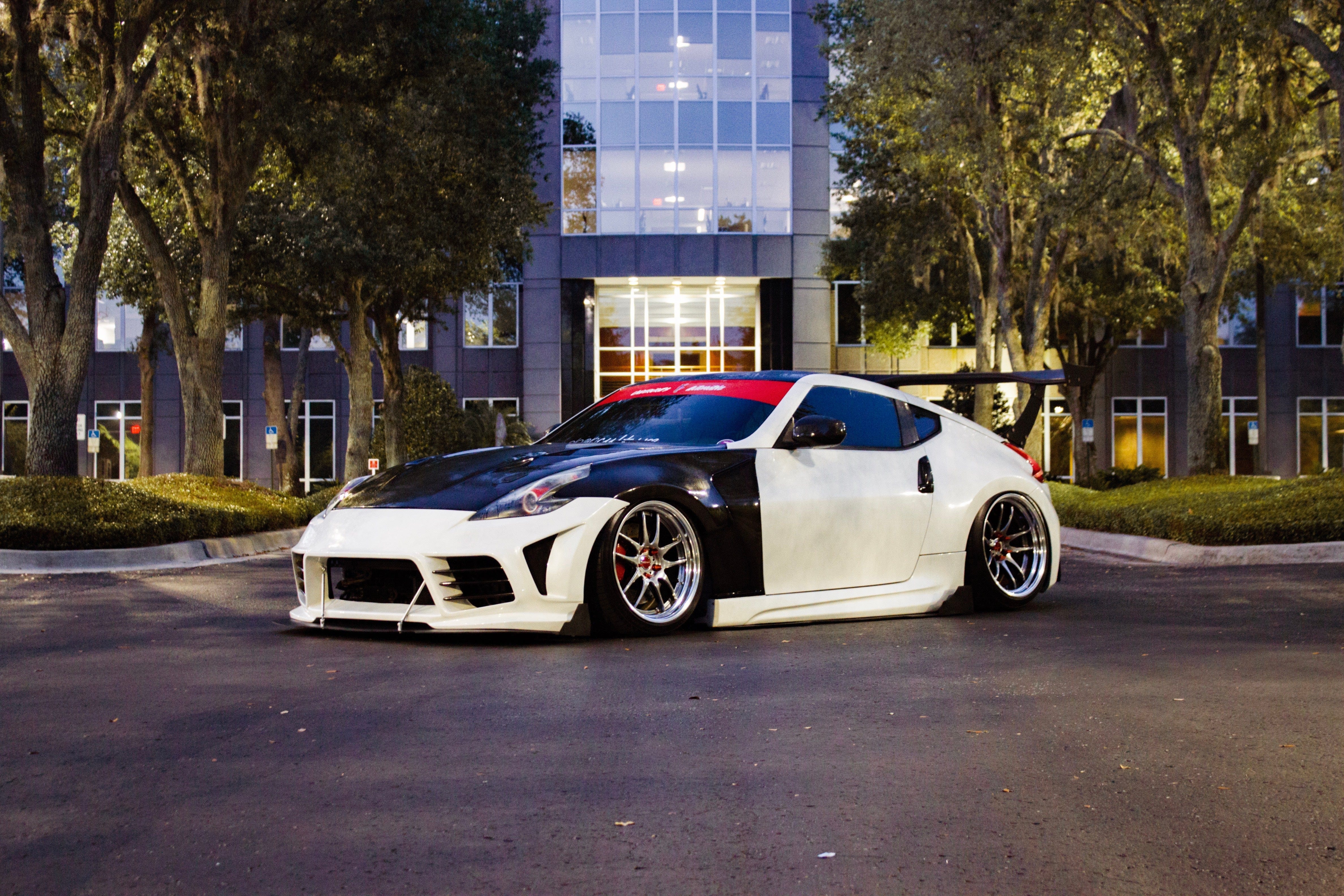 BCL - Big Country Labs Wing Kits Manly / Honeycomb Carbon Fiber / 1850mm 370Z Atmosphere Demolisher - Complete Kit SR