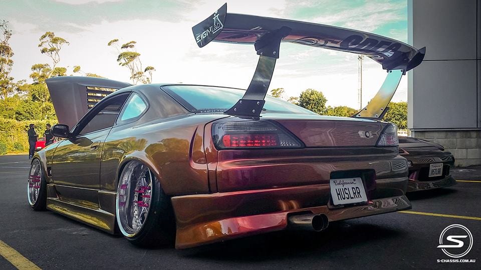 BCL - Big Country Labs Wing Kits Manly / Honeycomb Carbon Fiber / 1850mm S15 Silvia Atmosphere Demolisher - Complete Kit SR