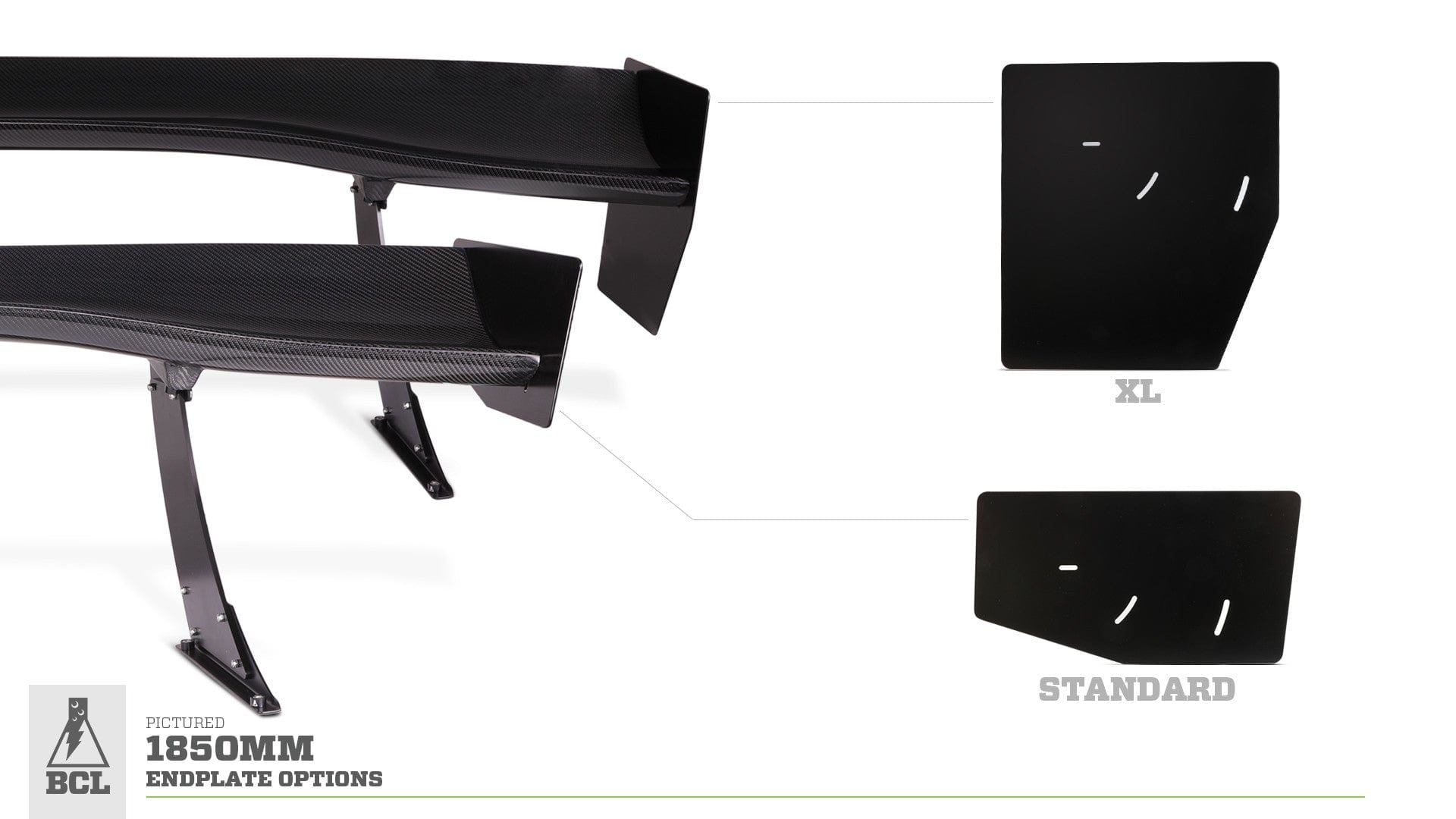 BCL - Big Country Labs Wing Kits Street / Fiberglass / 1850mm FRS/BRZ/GT86 Atmosphere Demolisher - Complete Kit SR