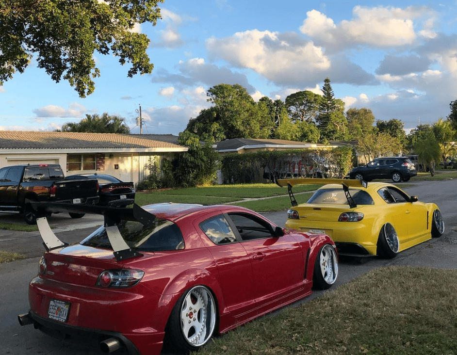 BCL - Big Country Labs Wing Kits Street / Fiberglass / 1850mm RX8 Atmosphere Demolisher - Complete Kit SR