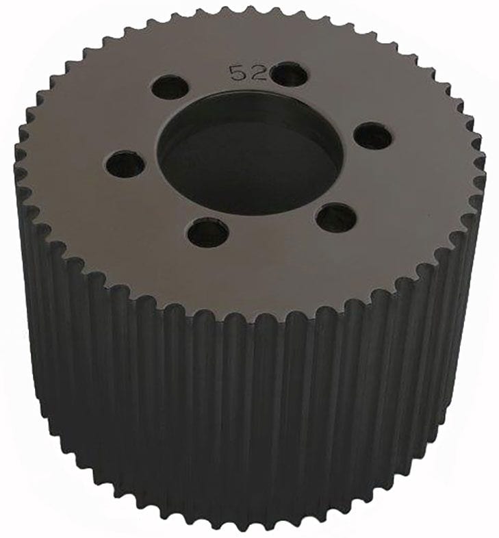 BDS 44 Tooth, 8mm Pitch, Black Blower Drive Service Billet Supercharger Drive Pulley BDSBP-6844B SR