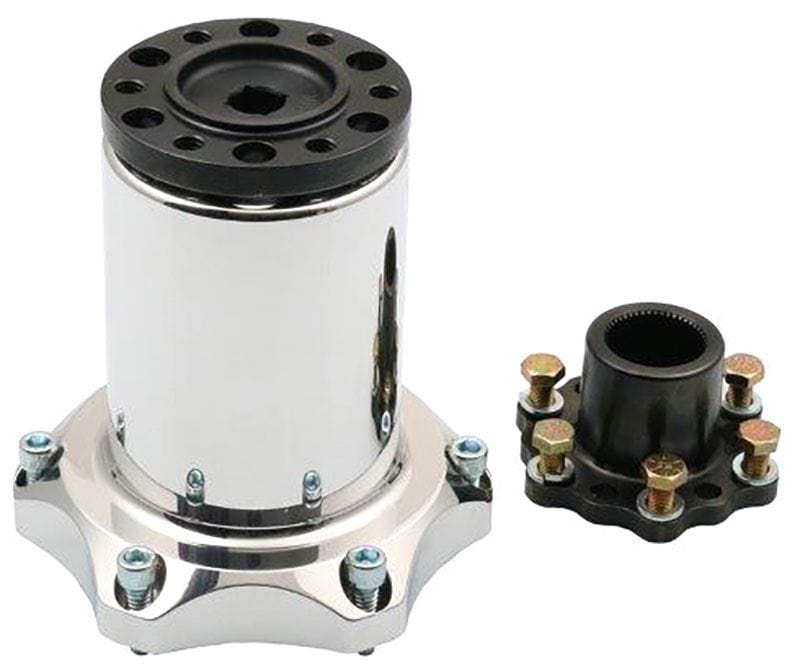 BDS 5-3/4" Long (Medium) Blower Drive Service Billet Snout Assembly, Polished BDSSN-9531K SR