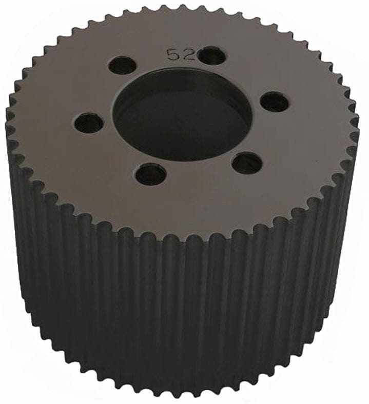 BDS 56 Tooth, 8mm Pitch, Black Blower Drive Service Billet Supercharger Drive Pulley BDSBP-6856B SR