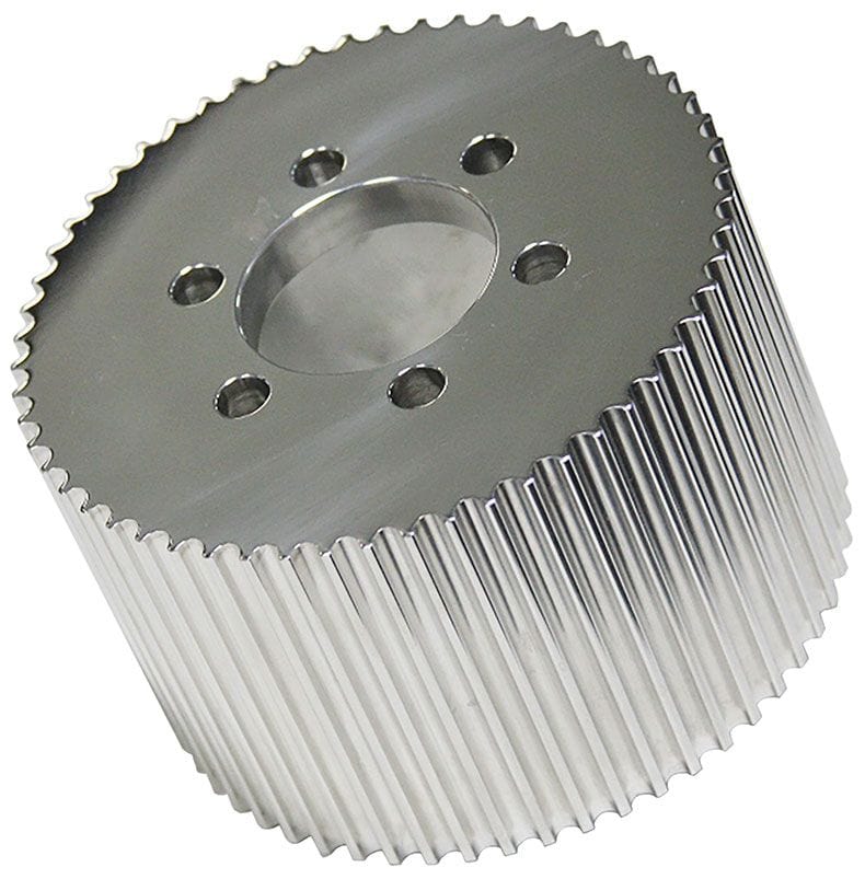 BDS 56 Tooth, 8mm Pitch, Polished Blower Drive Service Billet Supercharger Drive Pulley BDSBP-6856 SR