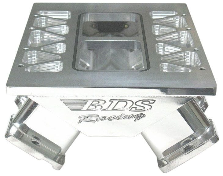 BDS Cast 1-Piece, Cathedral Port Suit LS1/LS2/LS6 With 6-71 & 8-71, Polis Blower Drive Service Blower Manifold BDSBM-3006PLSC SR