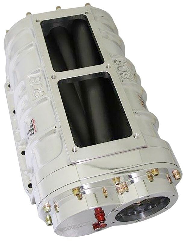 BDS New Case With 3-Lobe Hard Anodised Billet Rotors, Billet Front Cover Blower Drive Service Cast 6-71 Blower - Stage 2 BDSBL-6712-0000 SR