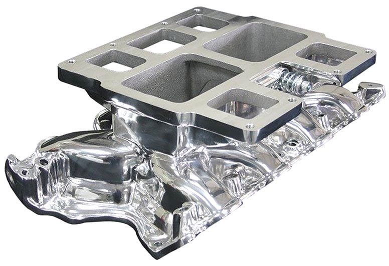 BDS Suit Ford 302-351 Cleveland 4V Heads With 6-71 & 8-71, Polished Blower Drive Service Blower Manifold BDSBM-5016P SR