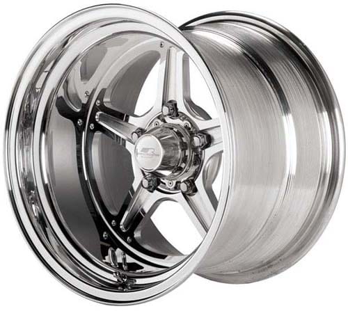 BILLET 5 x 4.75" Bolt Circle with 3.5" Backspace Billet Specialties Street Lite Wheel 15" x 8" BSRS035806135N SR