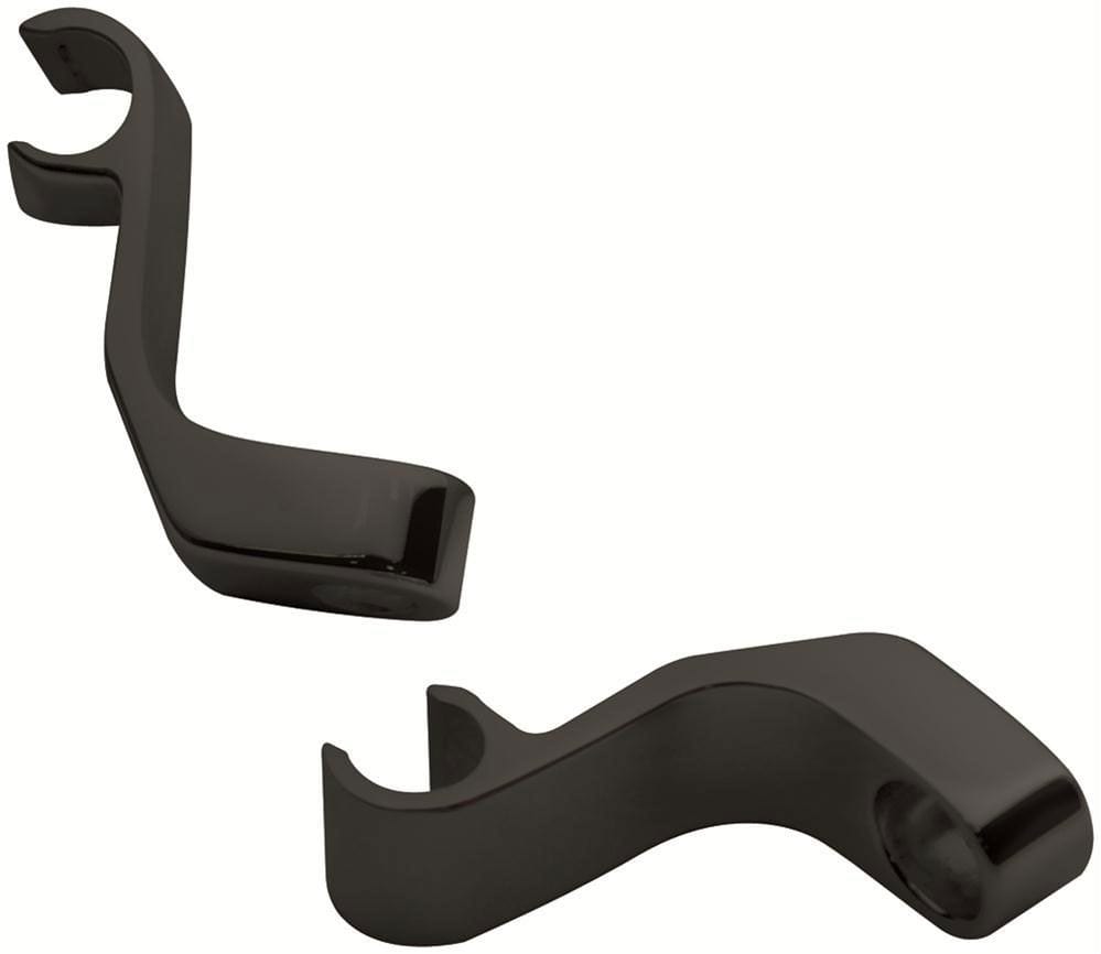 BILLET Black 1-Lead Horizontal Mount Suit 8.5mm Lead (Pair) Billet Specialties Billet Ignition Lead Separators BS69781 SR