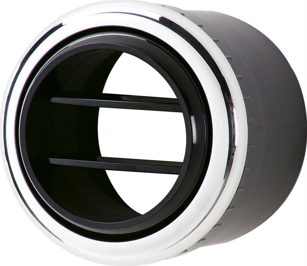 BILLET Plastic Vent Louvers Suit 2-1/2" Dash Opening Billet Specialties Billet Bezel A/C Vent - Polished BS38110 SR