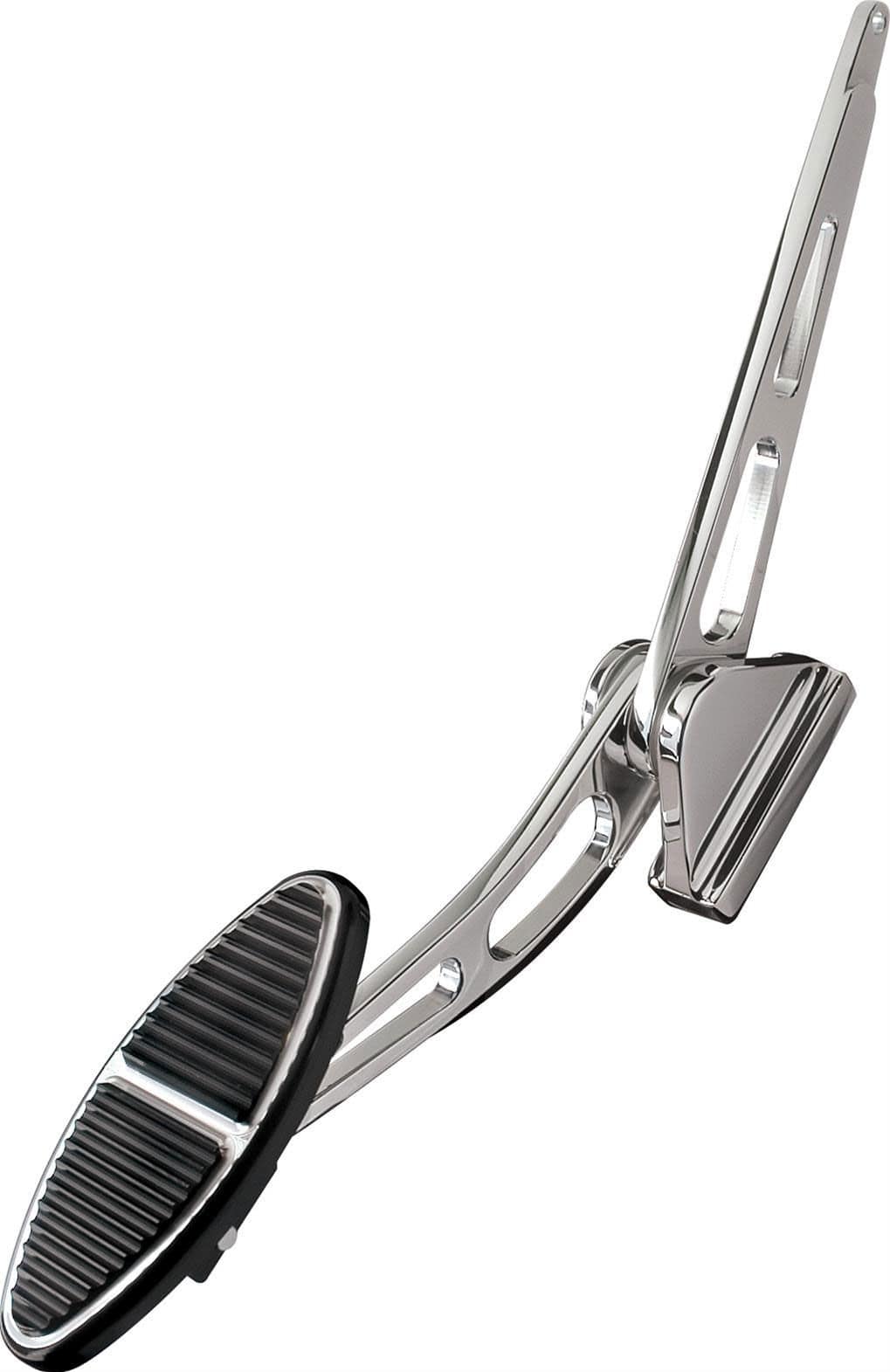 BILLET Street Rod Series With Ribbed Pedal Billet Specialties Oval Gas/Accelerator Pedal - Black Anodized BS199135 SR