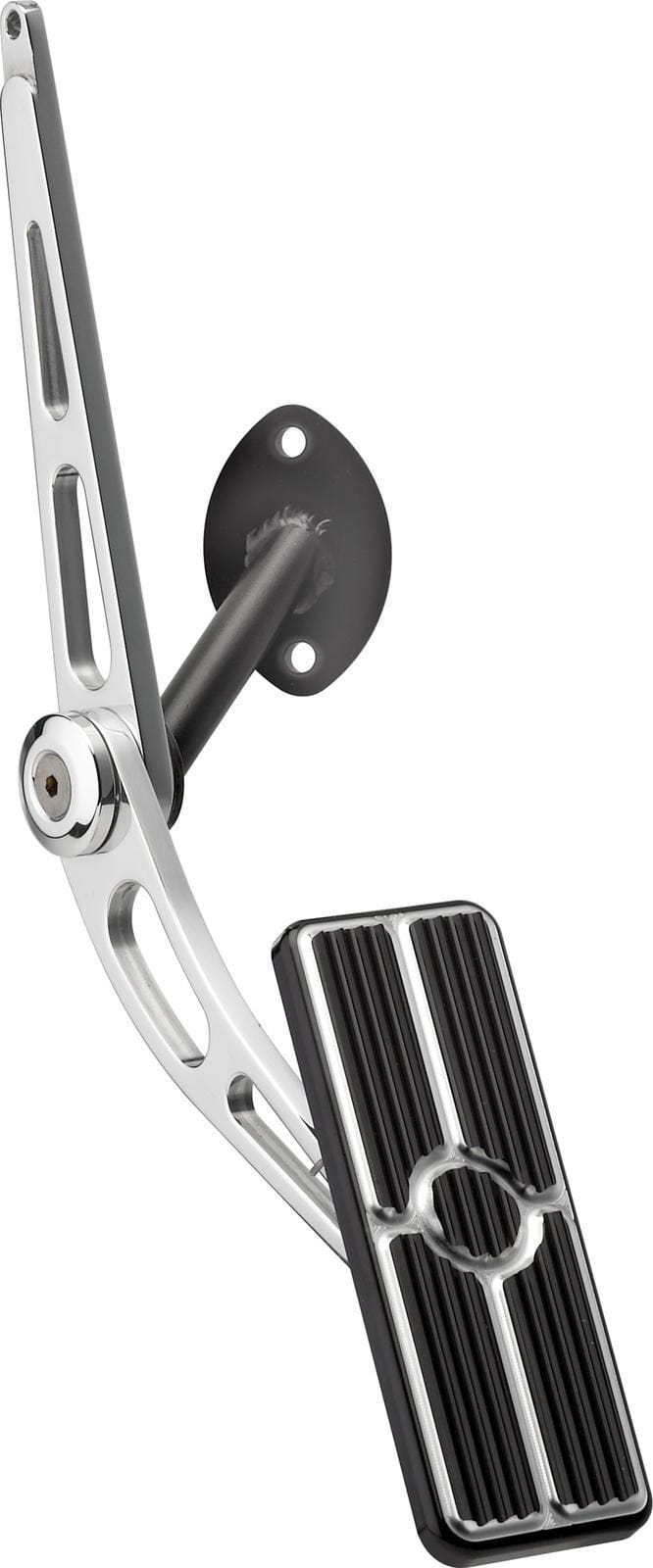 BILLET Suit 1955-57 Chev Billet Specialties Rectangle Gas/Accelerator Pedal - Black Anodize BS199155 SR