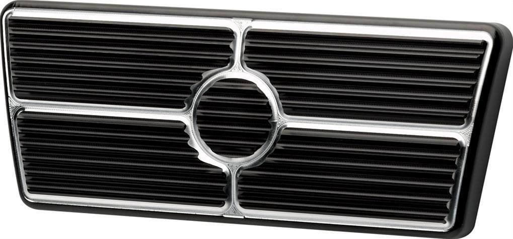 BILLET Suit Chevrolet Camaro 1967-69 Billet Specialties Rectangle Brake Peddal - Black Anodized BS199465 SR