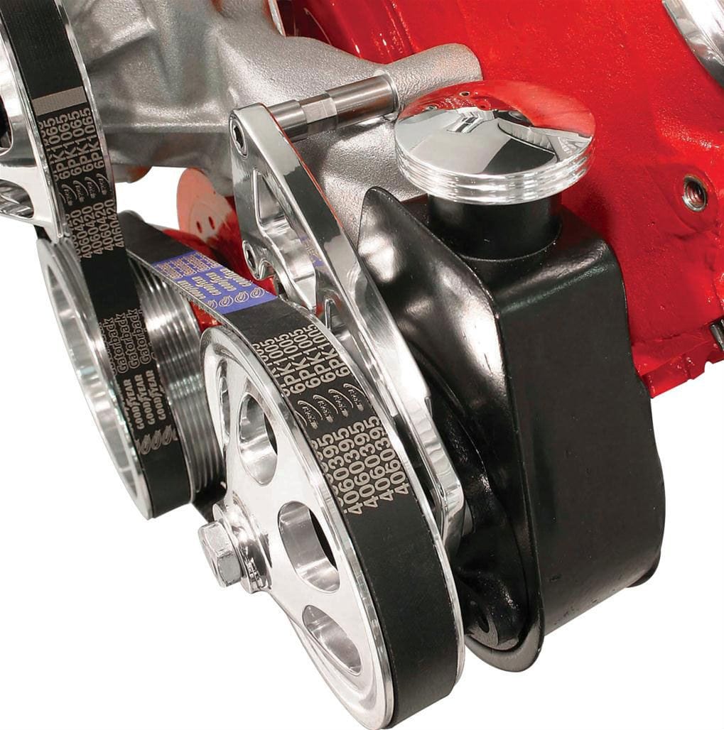 BILLET Suit Saginaw Pumps, Covers Factory Cap Billet Specialties Power Steer Reservoir Cap Cover - Polished BS89120 SR