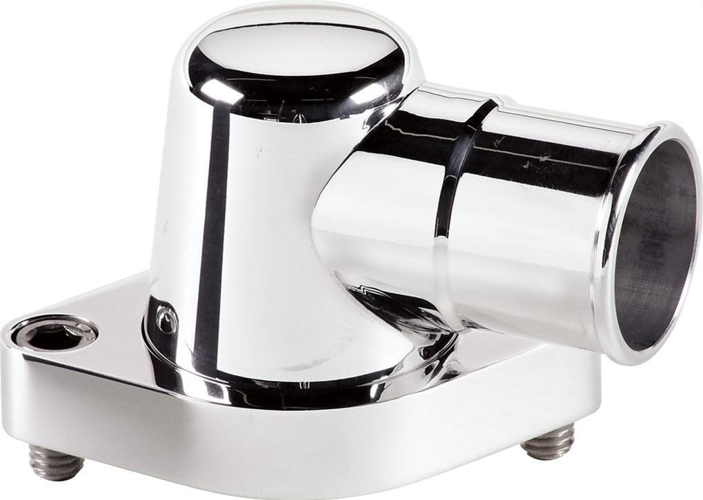 BILLET Suit SB & BB Chev, 0° Billet Specialties Thermostat Housing - Polished BS90220 SR