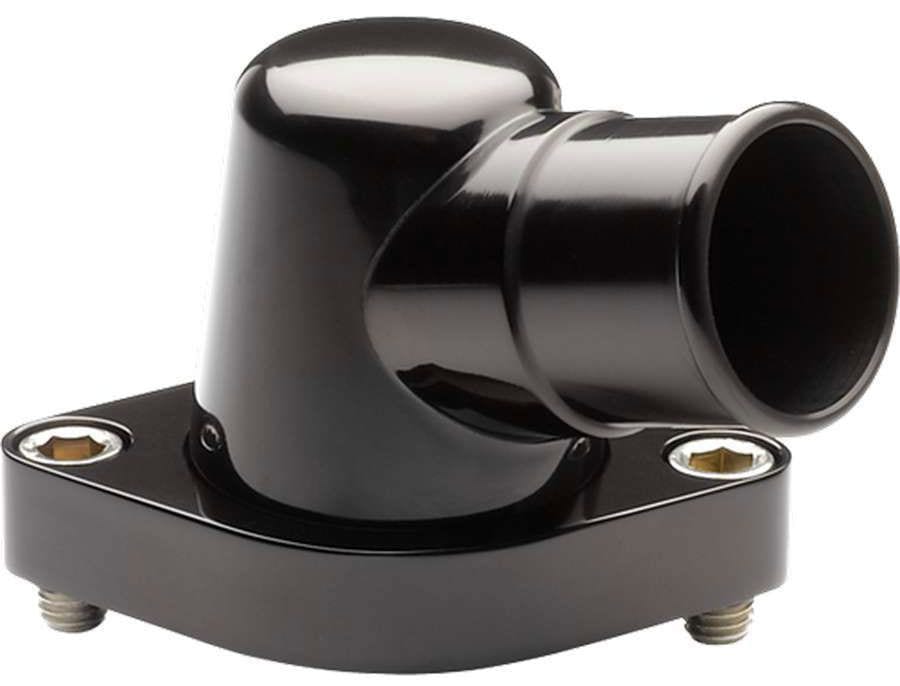 BILLET Suit SB & BB Chev, 15° Billet Specialties Thermostat Housing - Black BSBLK90320 SR