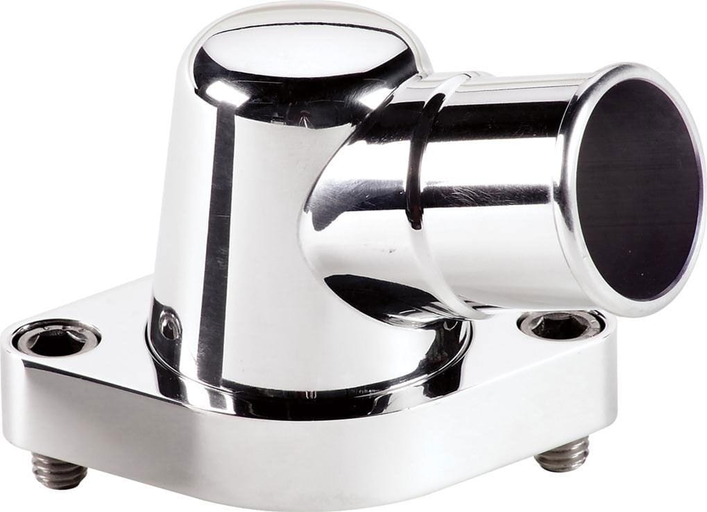 BILLET Suit SB & BB Chev, 15° Billet Specialties Thermostat Housing - Polished BS90320 SR