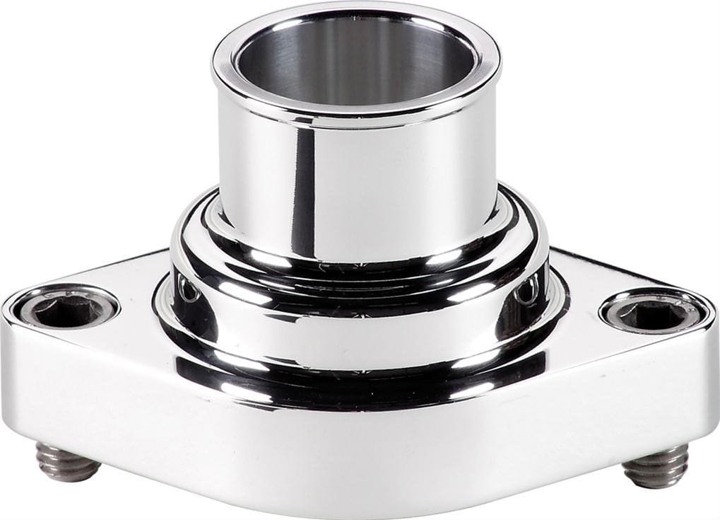 BILLET Suit SB & BB Chev, Straight Up Billet Specialties Thermostat Housing - Polished BS90120 SR