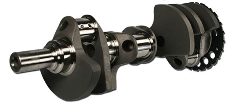 Callies 4.00" stroke, Billet 24 tooth Reluctor wheel, 2.100" pin, 2.559" mains Callies Dragonslayer Chev LS Series Forged 4340 Crankshaft CAAPO31T-DS-24B SR