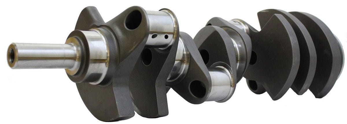 CALLIES 4.000" stroke, 350 mains, 2.100" pins, internal balance, nitrided Callies Callies Magnum Series III Small Block Chevy Forged 4340 Crankshaft CASAO11A-MG SR
