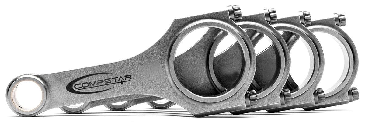 CALLIES Suit Small Block Chevy 2.100" Pin, 0.927" Small End Callies Callies Compstar Series H-Beam Conrod Set - 6.125" Length CACSA6125DS2A2AH SR